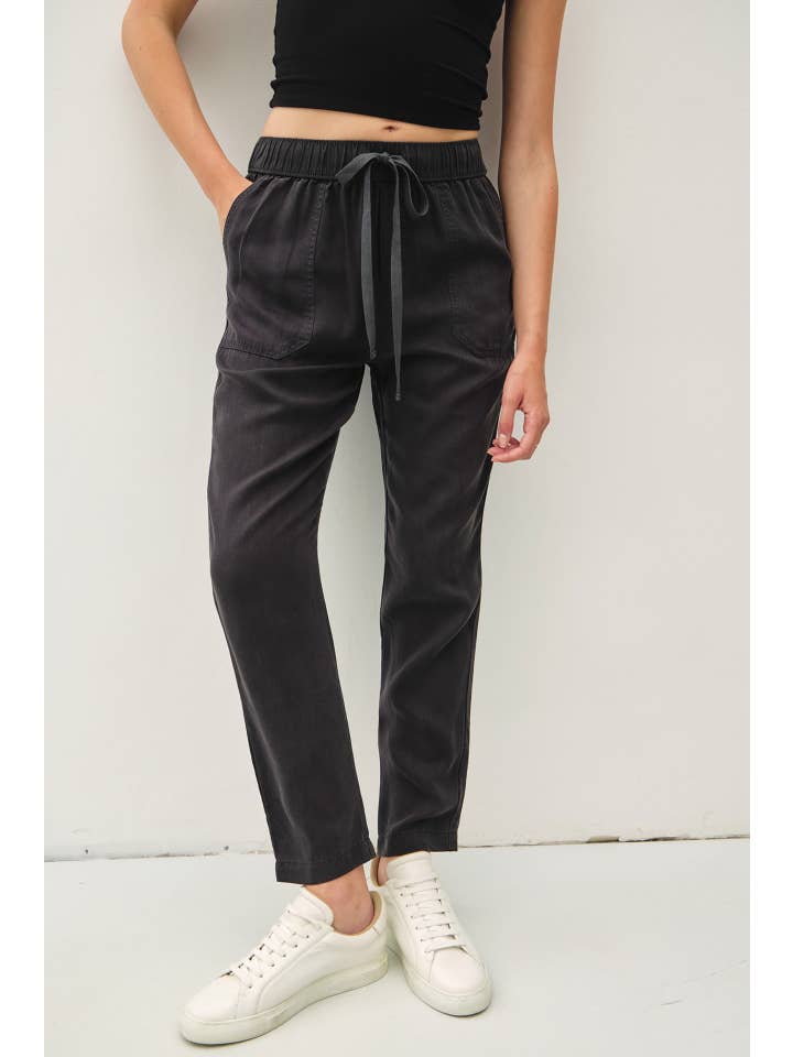 Be Cool - Wholesale Pants - Women's - NEW COLOR -TENCEL TAPERED PANTS 5