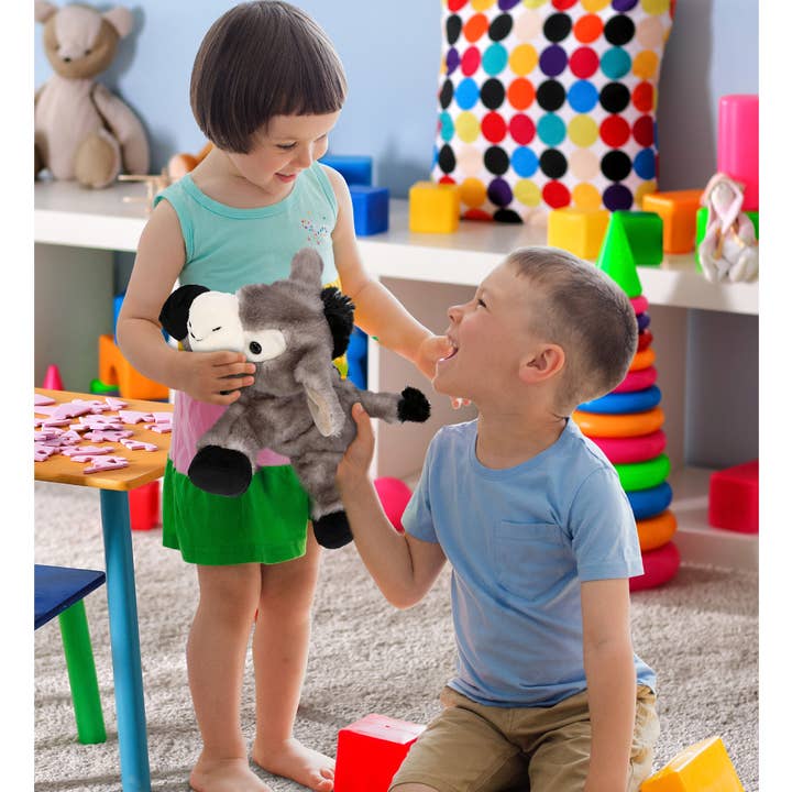 Cota Global - Wholesale Stuffed/Plush Toy - Kids & Baby - Super Soft Plush - Lying Grey Donkey5