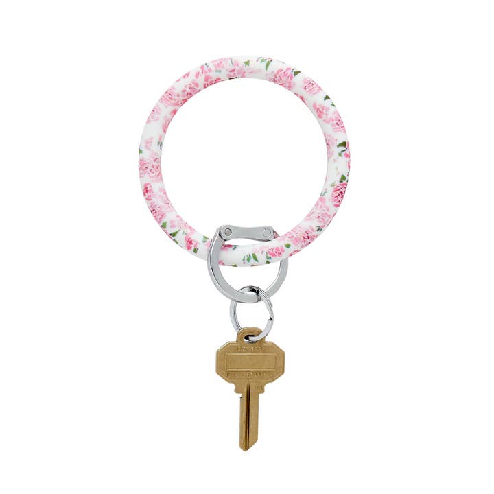 Oventure - Wholesale Keychain Bracelet - Silicone Big O® Key Ring - 50 States Pink1