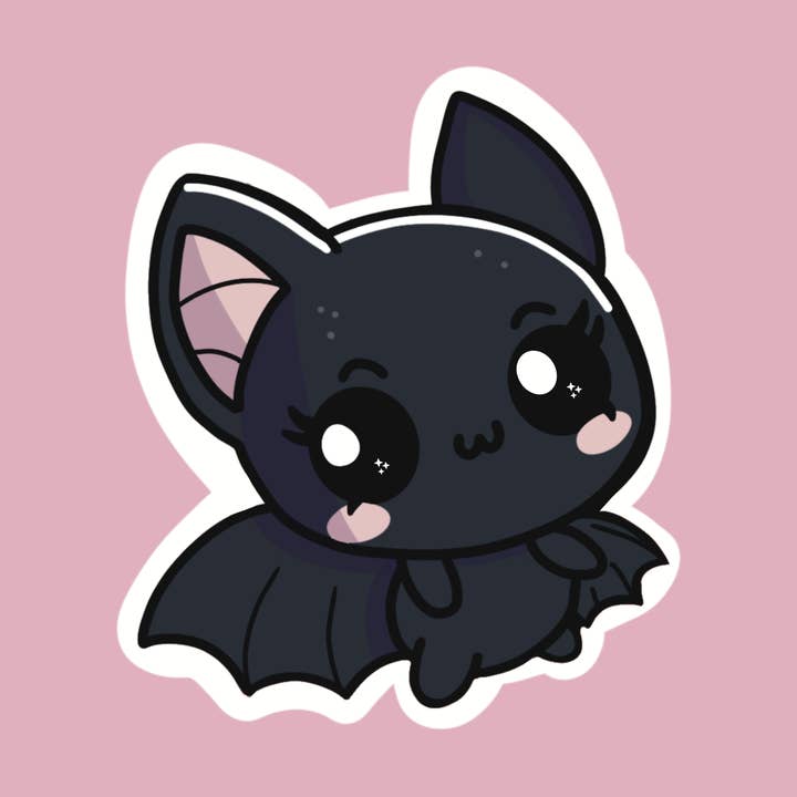 Bat Sticker for wholesale by Rebel Yell Design