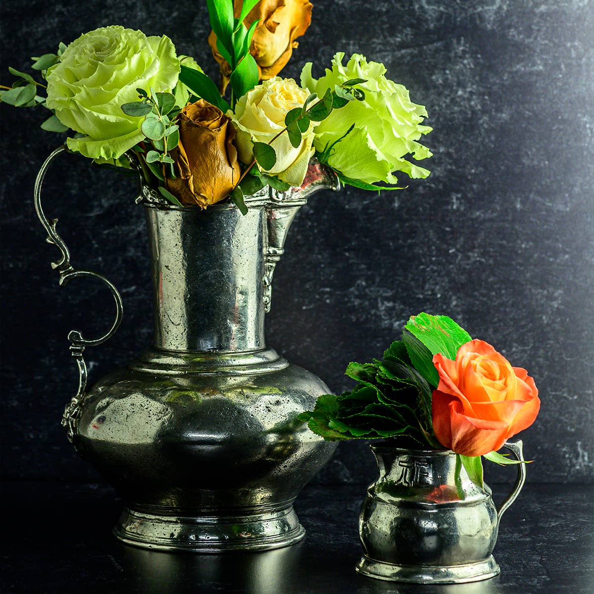 Arte Italica & Crown Linen Designs - Wholesale Pitcher - Vintage Ornate Pitcher4