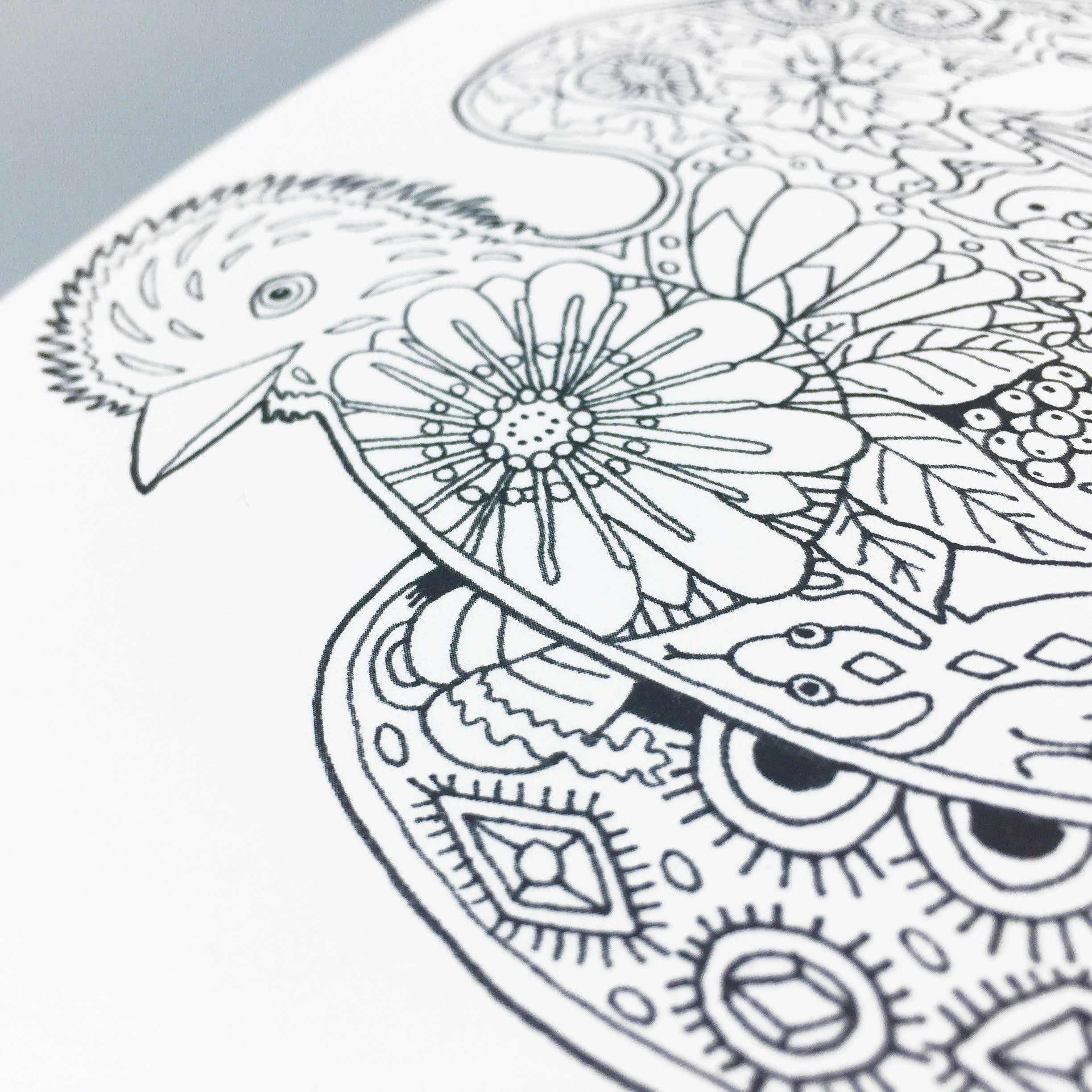 EarthArt International - Wholesale Kleurboek - Volwassene - Critters kleurboek3