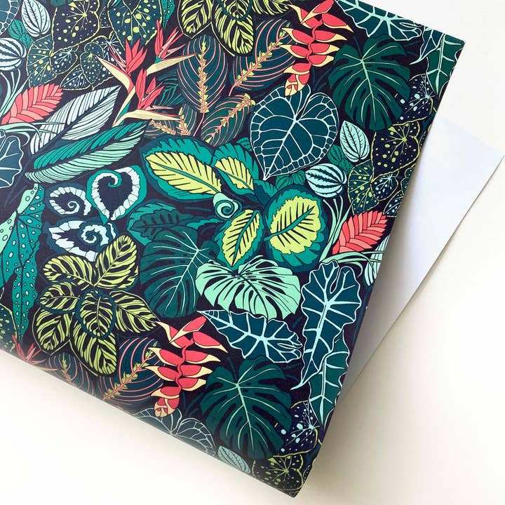 Omslagspapper/tropiska regnskogsblad för wholesale av Freya's Prints
