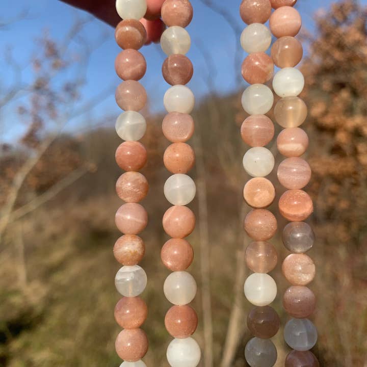 A l'or gemmes - Wholesale Beads - PLMU 6 to 8 mm multicolor moonstone beads2