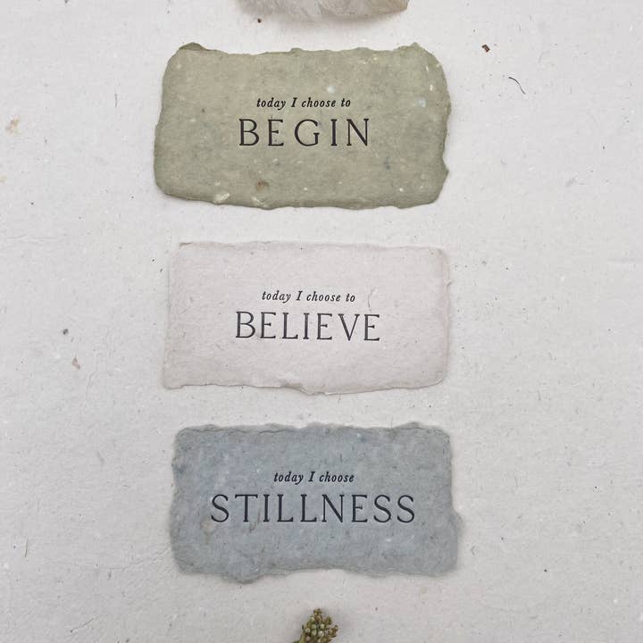 farmette - Wholesale Stationery/Notecard Set - spring intention cards