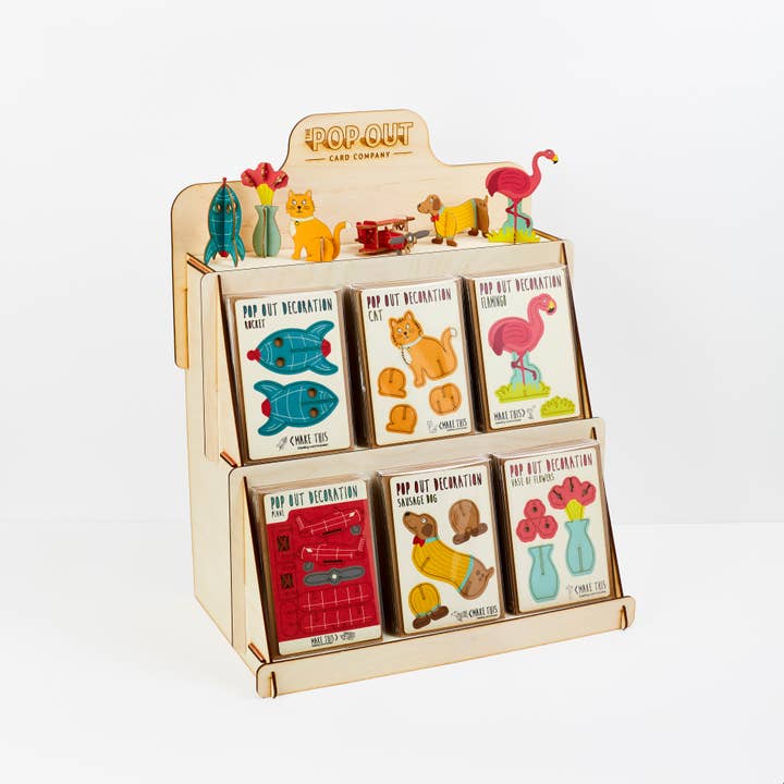 Pop Out Well Done Greeting Card for wholesale by The Pop Out Card Company