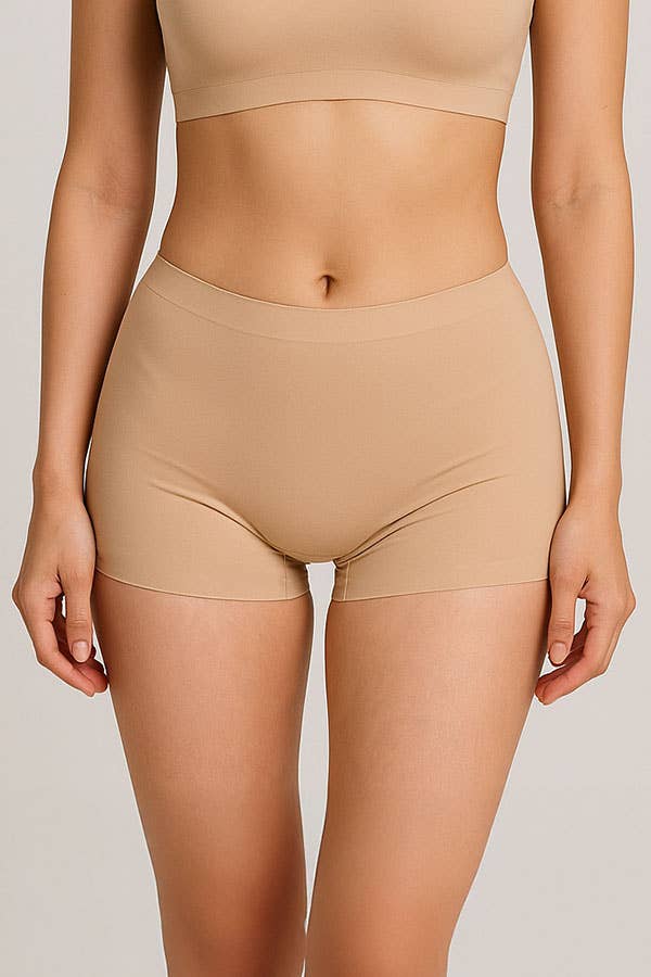 Best Underwear Line - Wholesale Underwear - Women's - Comfort Seamless Laser Cut Boyshorts-90069-PTY-63