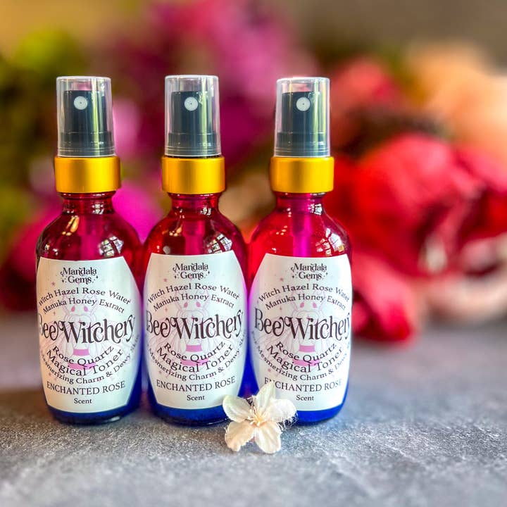 Mandala Gems - Wholesale Facial Toner - Rose WitchHazel Toner Mothers Day Gift, Mom Beauty1