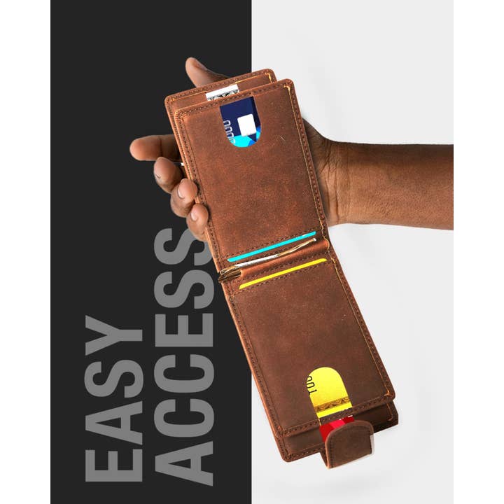 Access Denied Accessories – wholesale Wallet - Men’s – Bifold Wallet With Removable Money Clip Snap Closure15