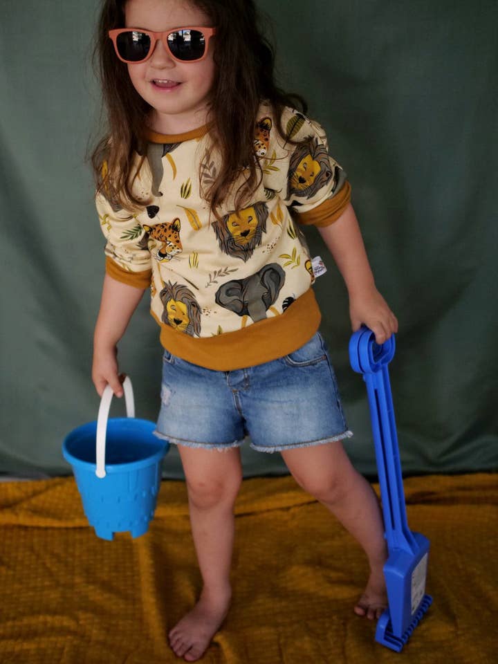 Felpa in evoluzione Savannah per la vendita all'ingrosso da parte di Petites Menottes