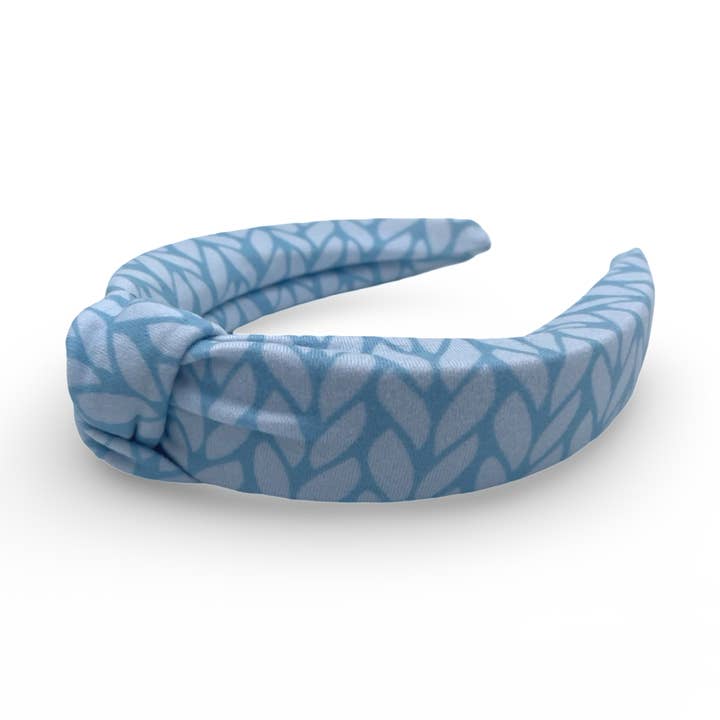 Bandeau Tricoté Rigide Givré pour la vente par The Happy Headband Co