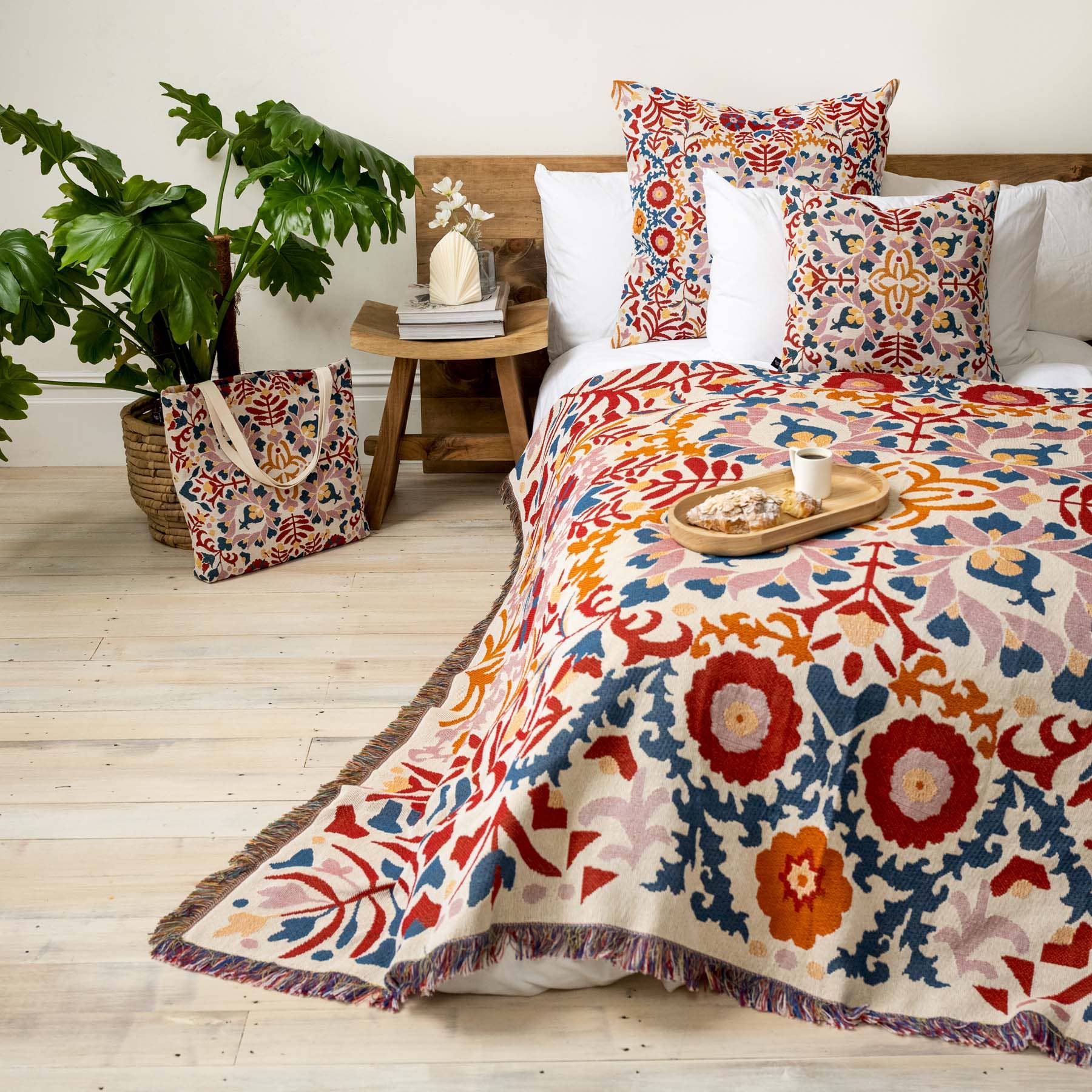 HENDEER - Vendita all'ingrosso Plaid - Tappeto/Telo da picnic intrecciato « A Day In The Life »3