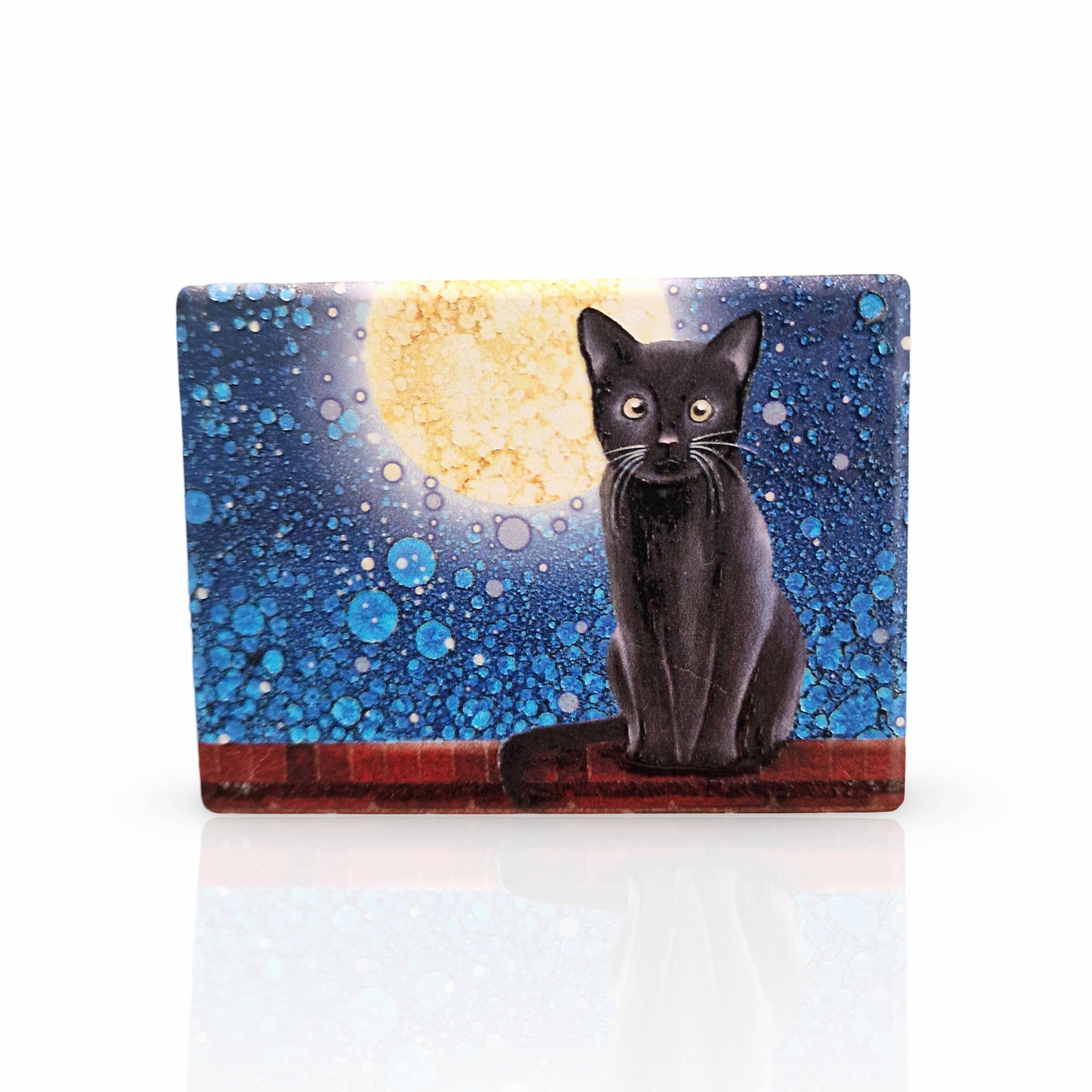 By Jo Crafts - Vente Aimants - Aimant Chat Noir 104-MG9