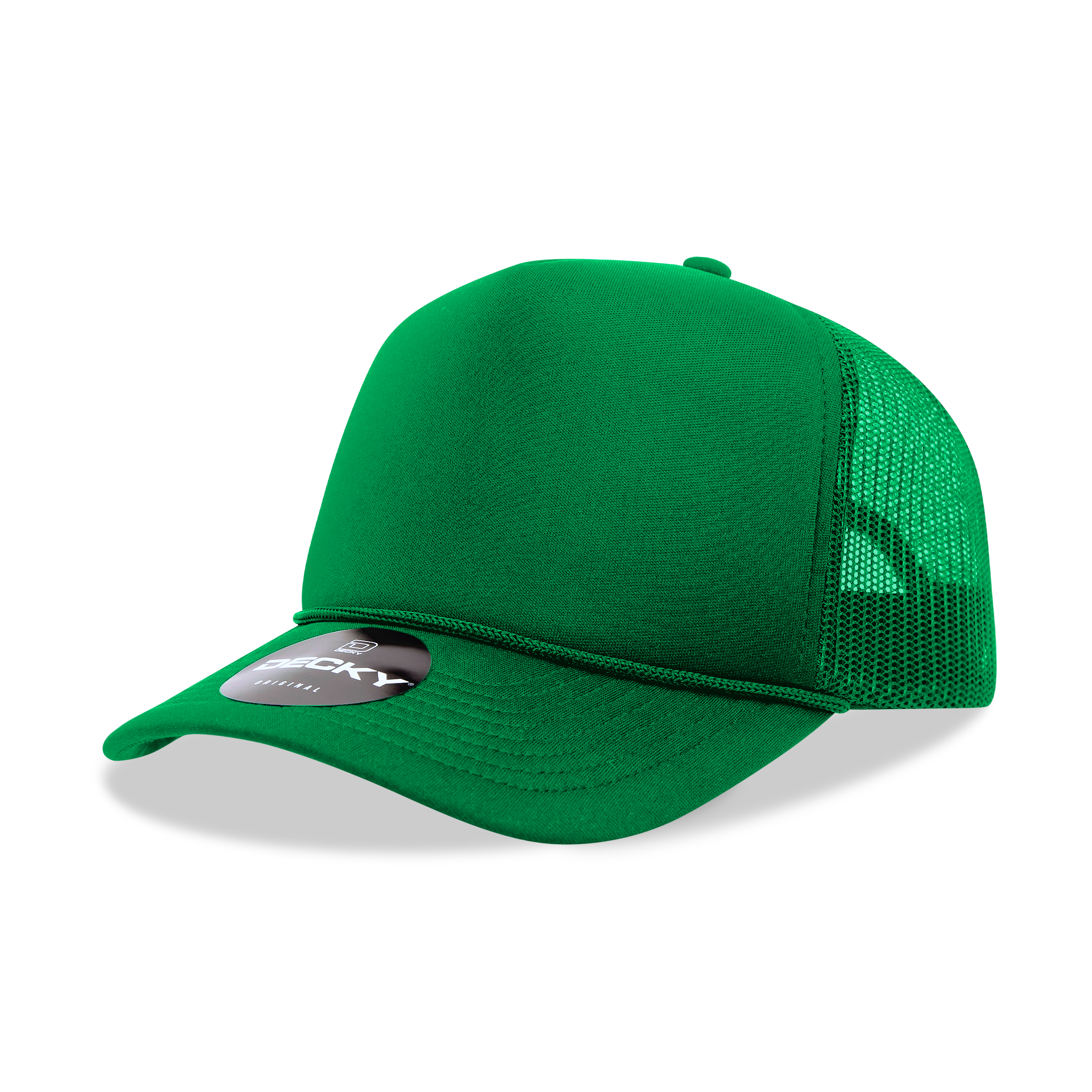 The Park Wholesale - Wholesale Trucker Hat - Unisex - Decky 6025 - Mid Profile, 5 Panel Foam Trucker Hat - 60257