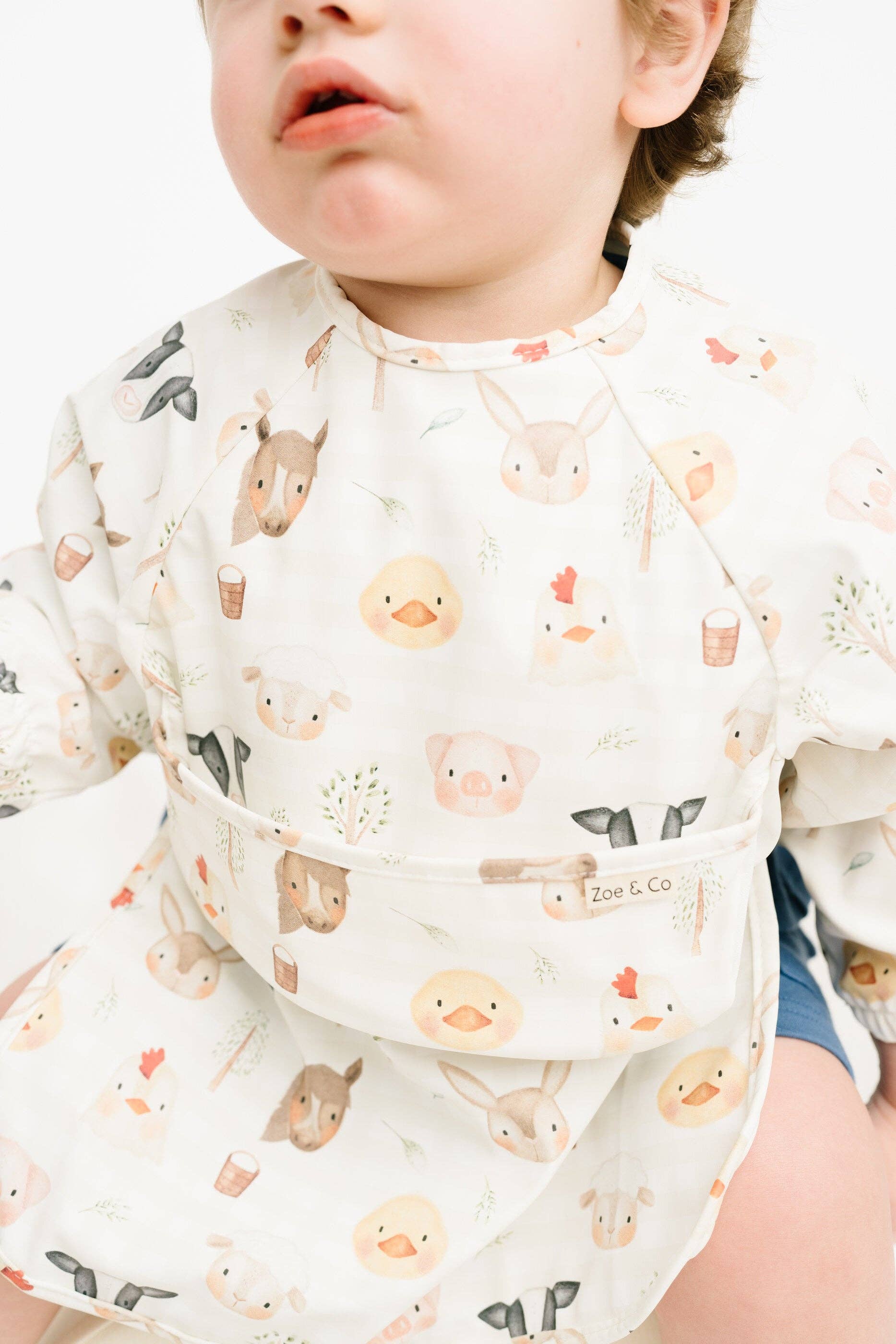 Little One Shop - Wholesale Clothing Set - Baby - Farm Friends Bib2