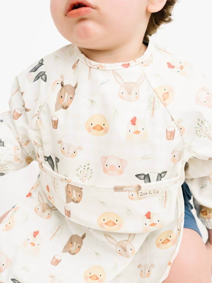 Little One Shop - Wholesale Clothing Set - Baby - Farm Friends Bib2