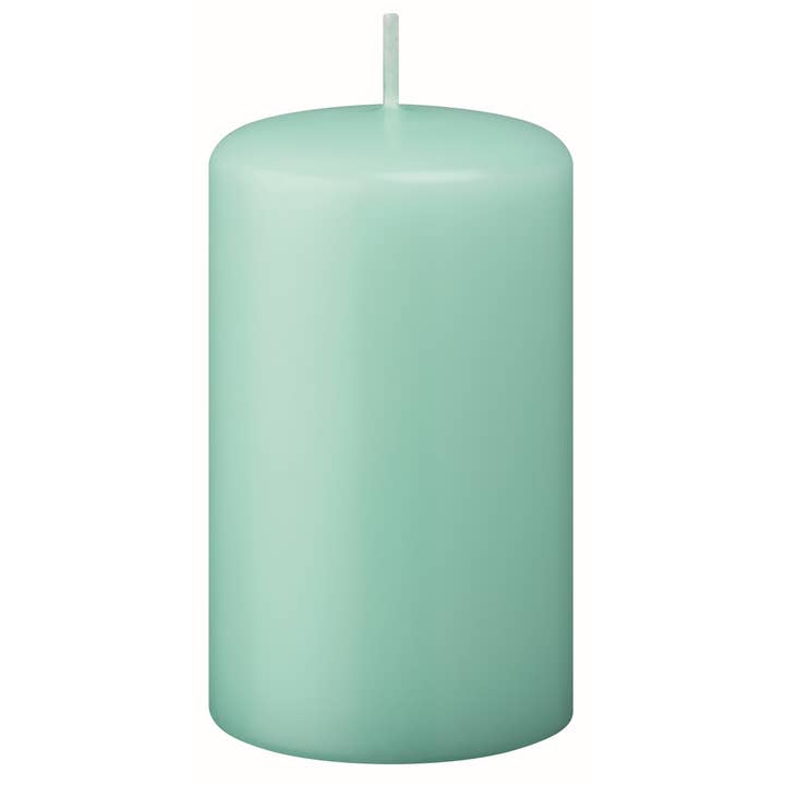 Biedermann & Sons - Wholesale Pillar Candle - 4" x 6" Turquoise Blue Pillar Candle
