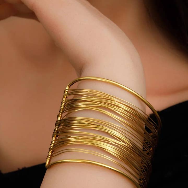 Lamb's Heir - Wholesale Cuff Bracelet - Secretly Woven3