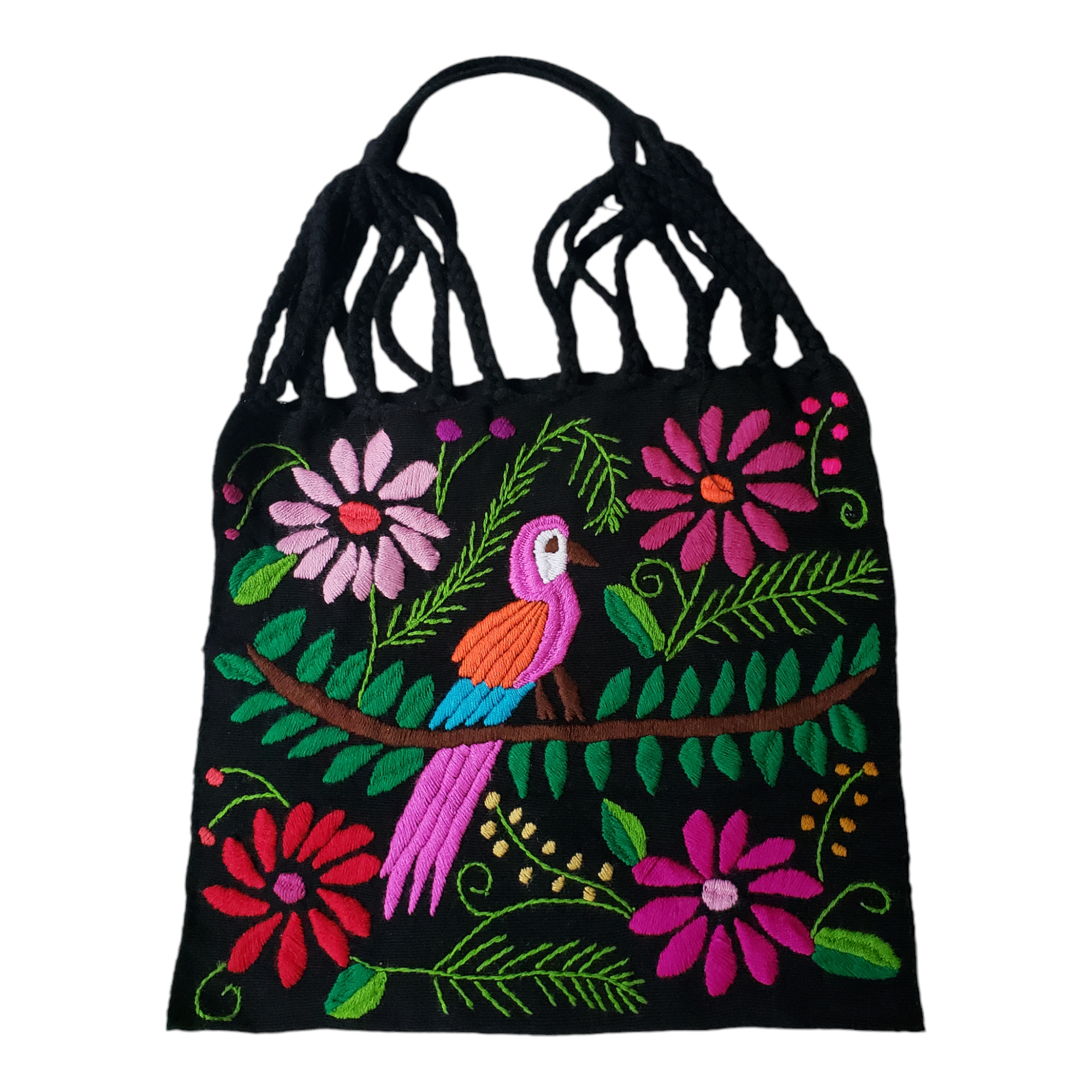The Little Pueblo - Wholesale Tote Bag - Women's - Embroidered Mexican Woven Tote Bag18