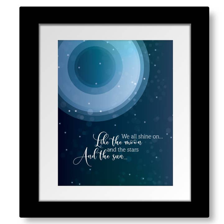 Instant Karma de John Lennon - Texte de chansons, art, musique imprimée pour la vente par Song Lyrics Art