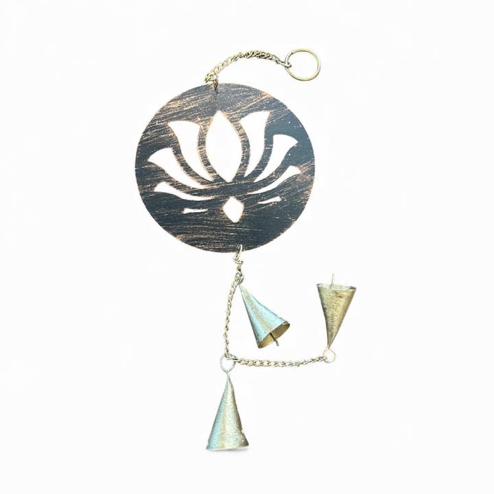 Carillon à vent Lotus pour la vente par Hopes Unlimited