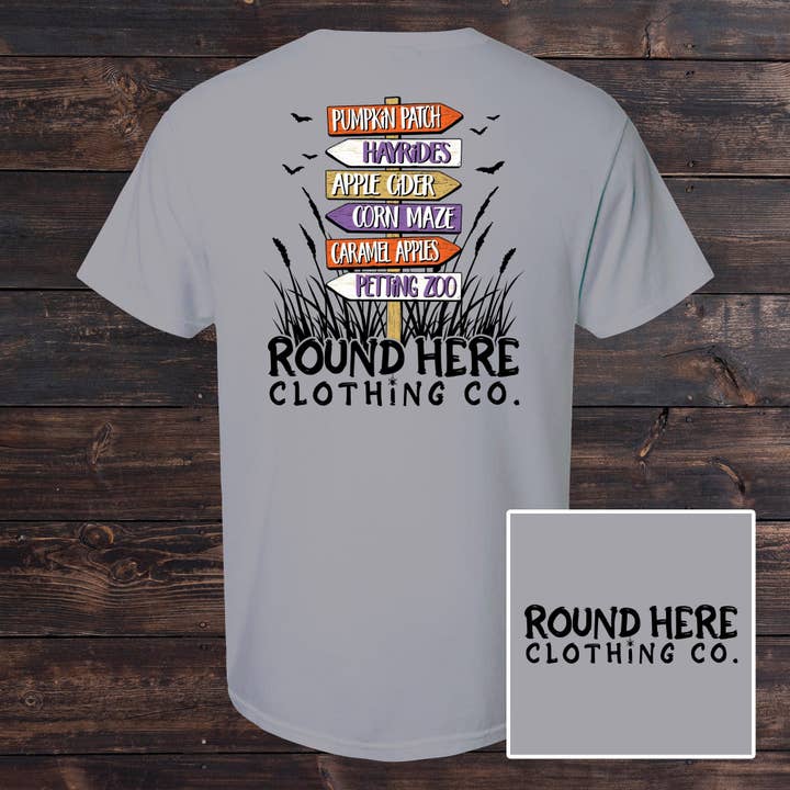 Round Here Clothing Fall Directions for wholesale by The Old North State