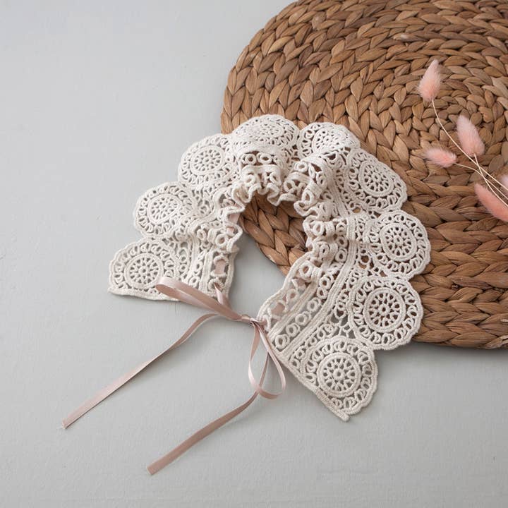 peekaboo – Conjunto de roupa - Bebé por atacado – Suplemento de colar de crochê para bebês e crianças pequenas