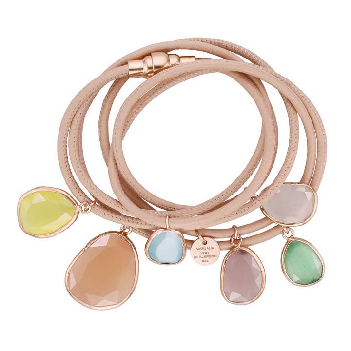 Pulseira de envoltório CARLA CAT EYE por atacado de Marjana von Berlepsch