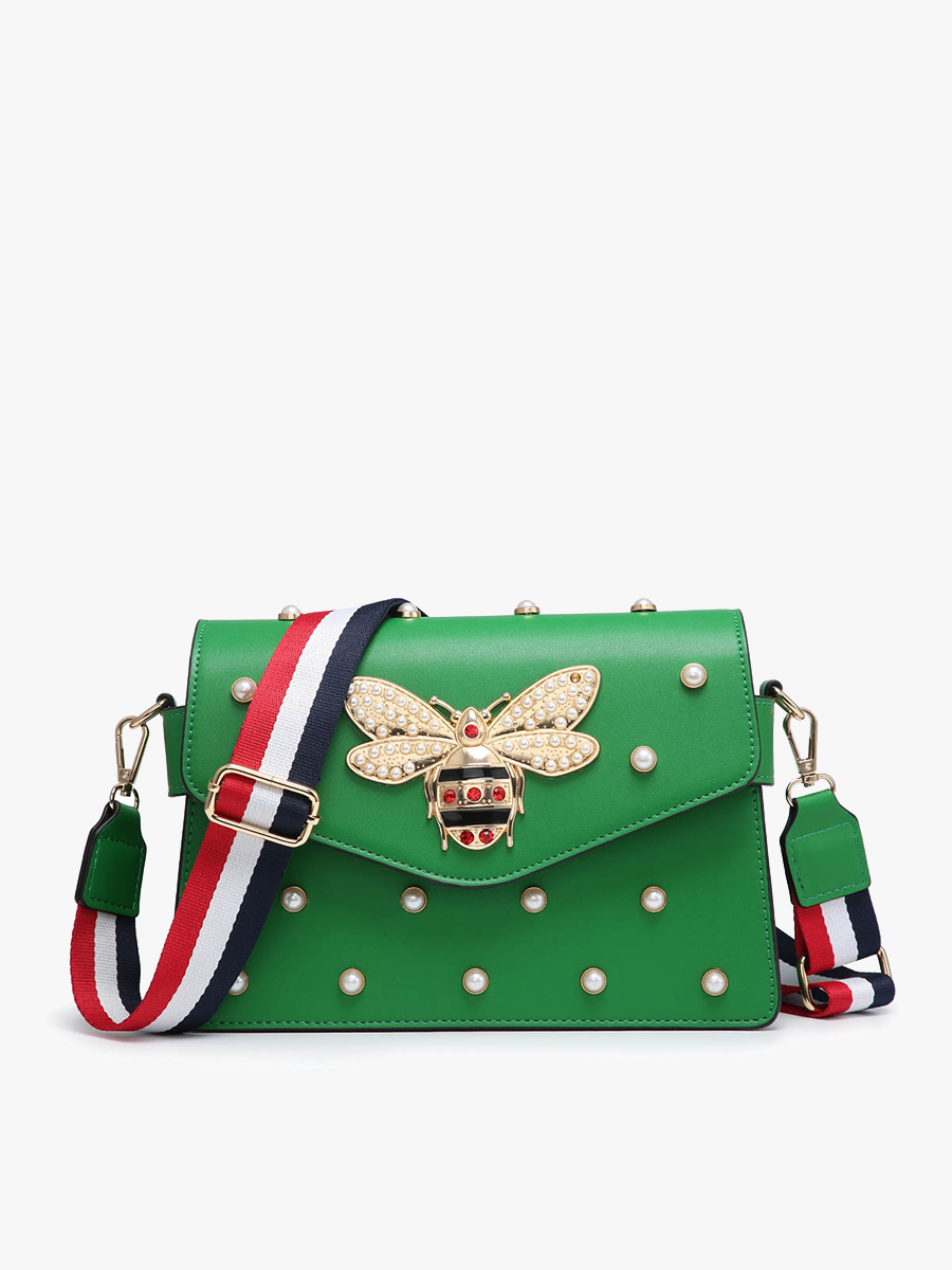 JNC RT (Jen & Co. Outlet) – Großhandel Umhängetasche - Damen – PP2047 Jillian Jeweled Bee Umhängetasche1