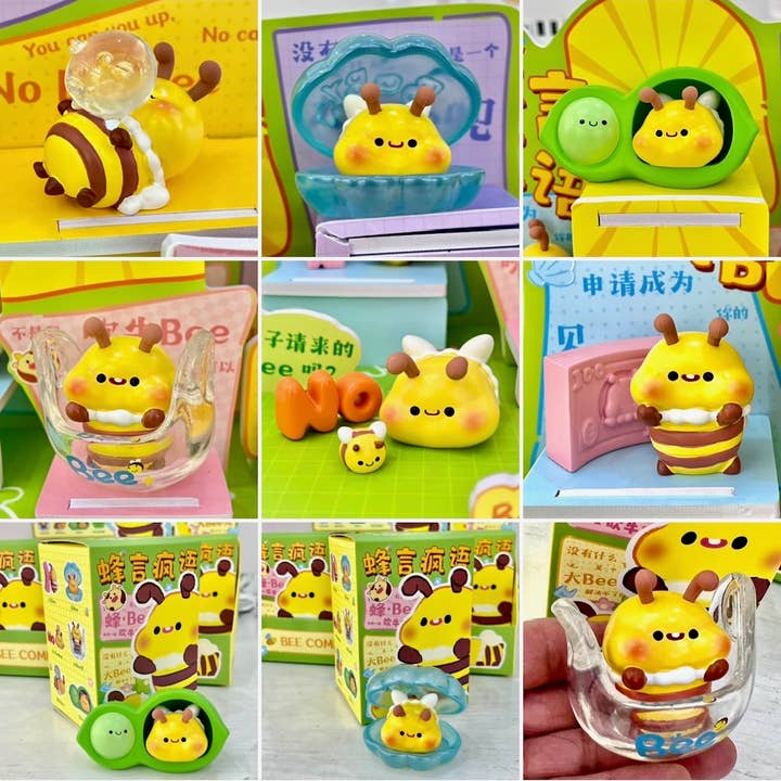 71205 Bee Figurine Blind Box-6 for wholesale by BCmini