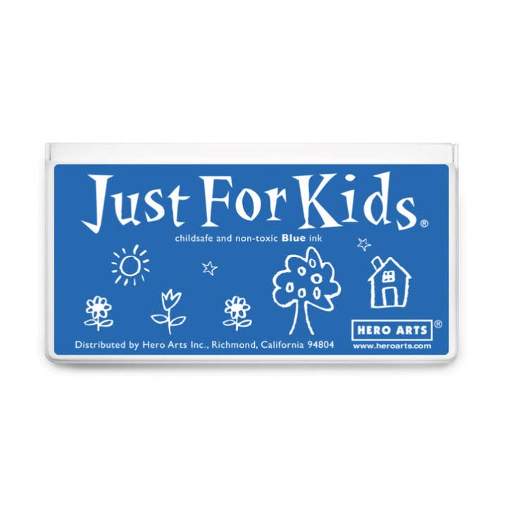 Hero Arts Jumbo Just For Kids Blue Ink Pad for wholesale by Hero Arts + Spellbinders Wholesale