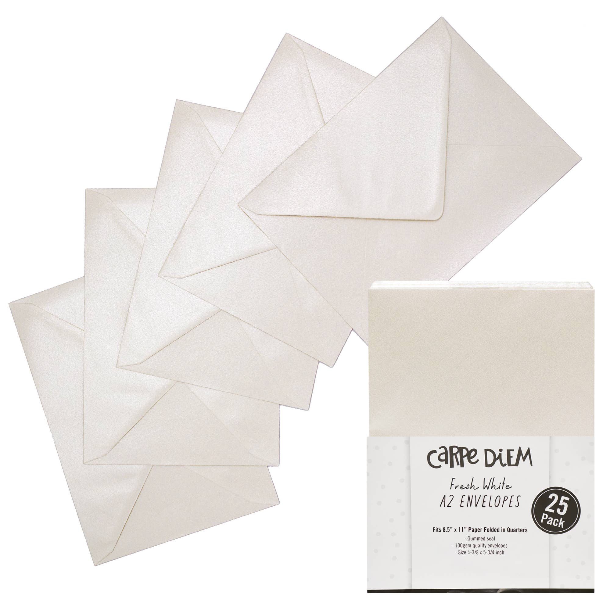 Pukka Pads North America - Wholesale Envelopes - Carpe Diem A2 & A7 Envelopes Pack 255