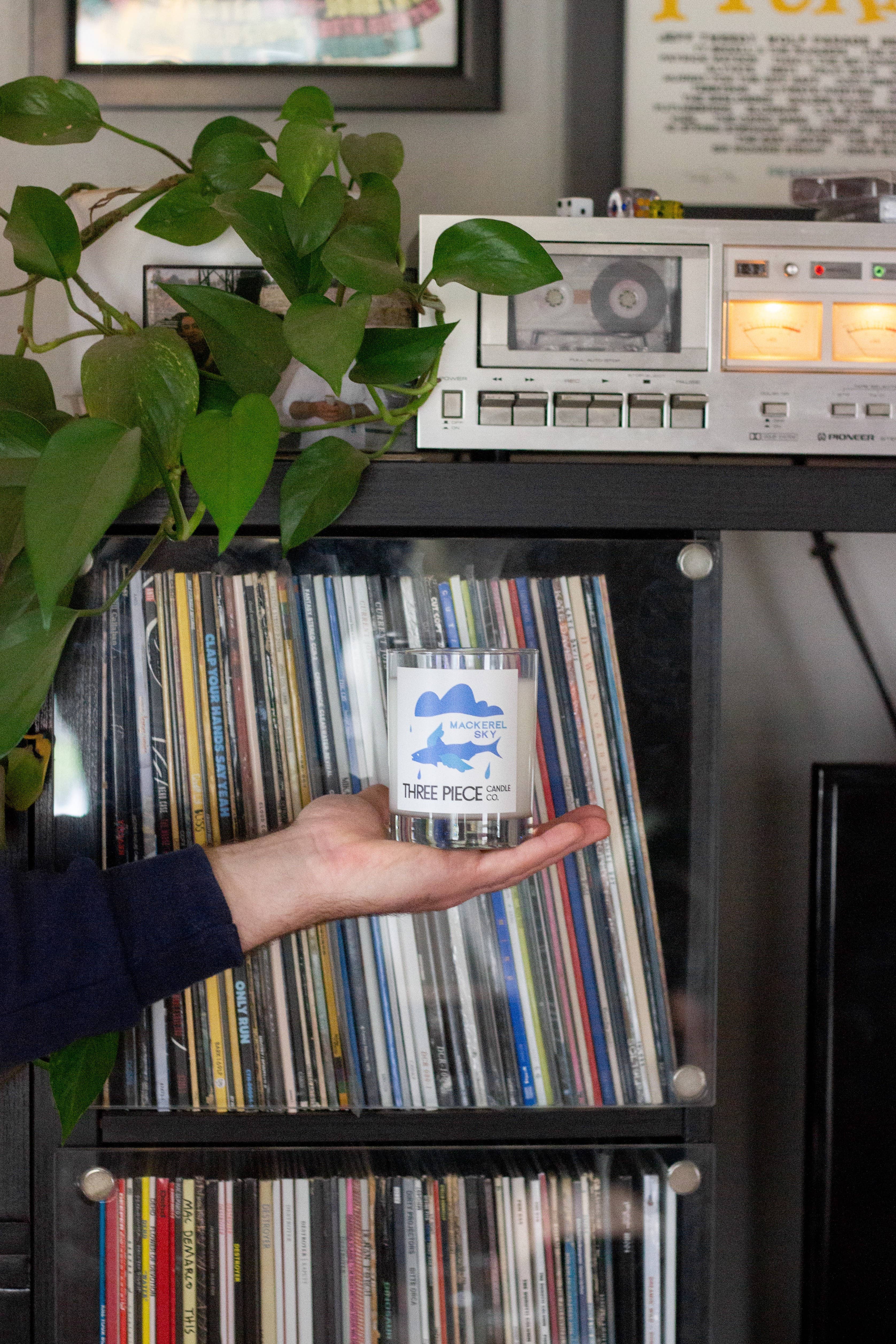 Three Piece Candle Co. – Engroshandel Glaslys – Makrel Sky5