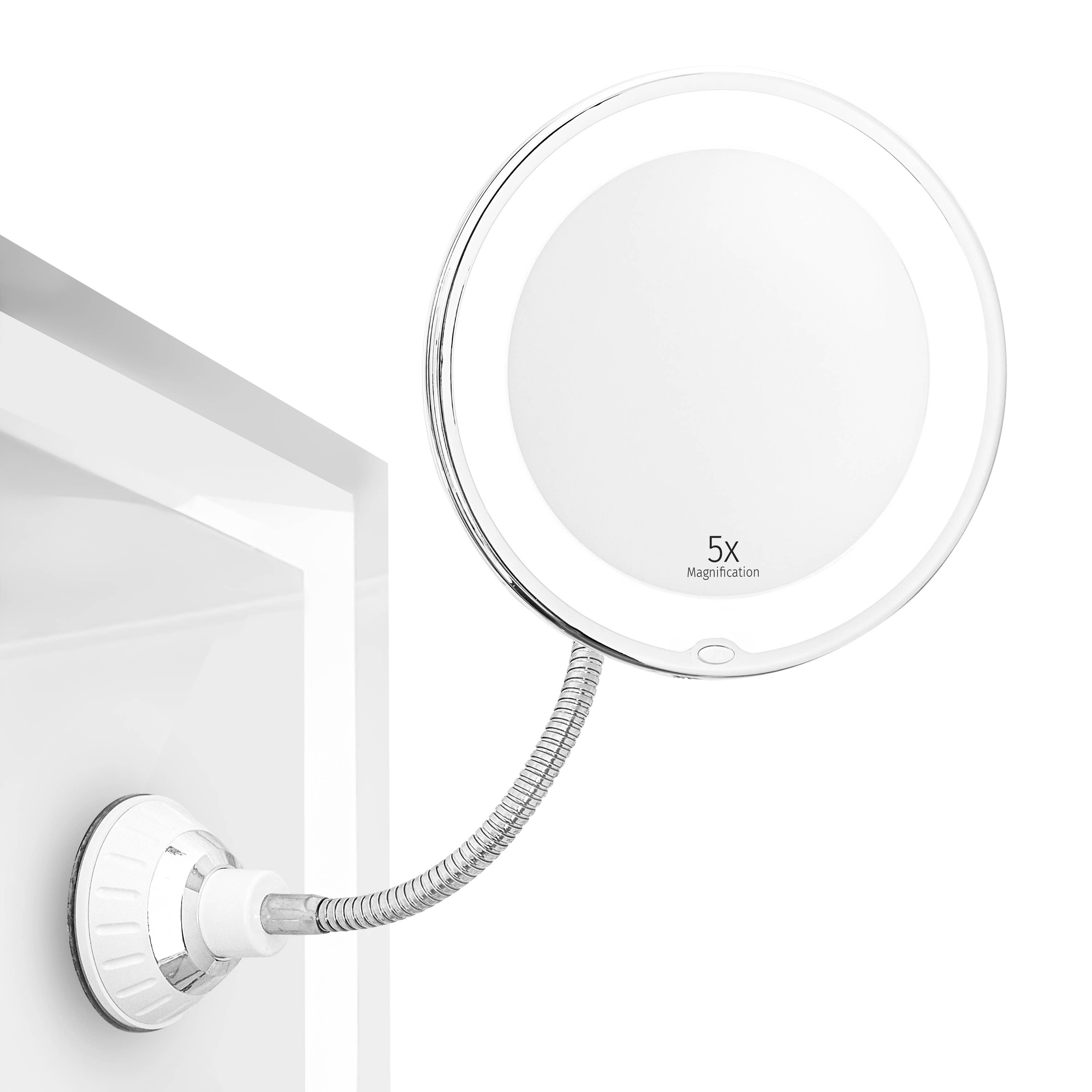 Gotham Steel/Granitestone – wholesale Vanity mirror – My Flexible LED-Illuminated Mirror 5x Magnification0