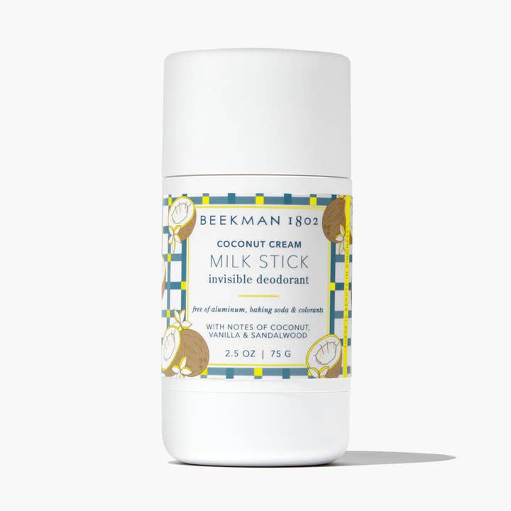 Milk Stick Invisible Deodorant: Coconut Cream for wholesale by Beekman 1802