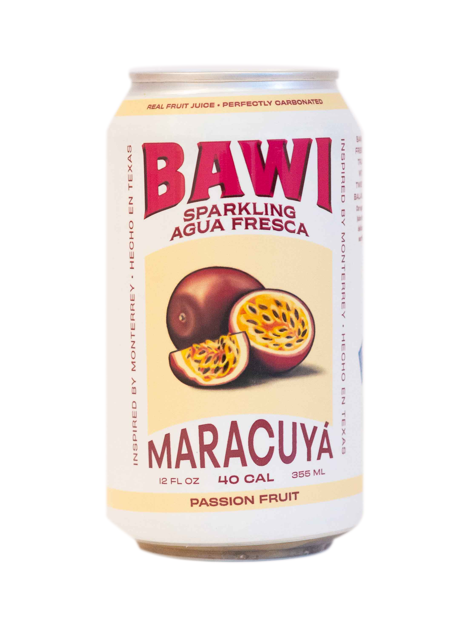 Bawi Agua Fresca - Wholesale Sparkling Water - La Maracuyá Sparkling Agua Fresca - 12pk1