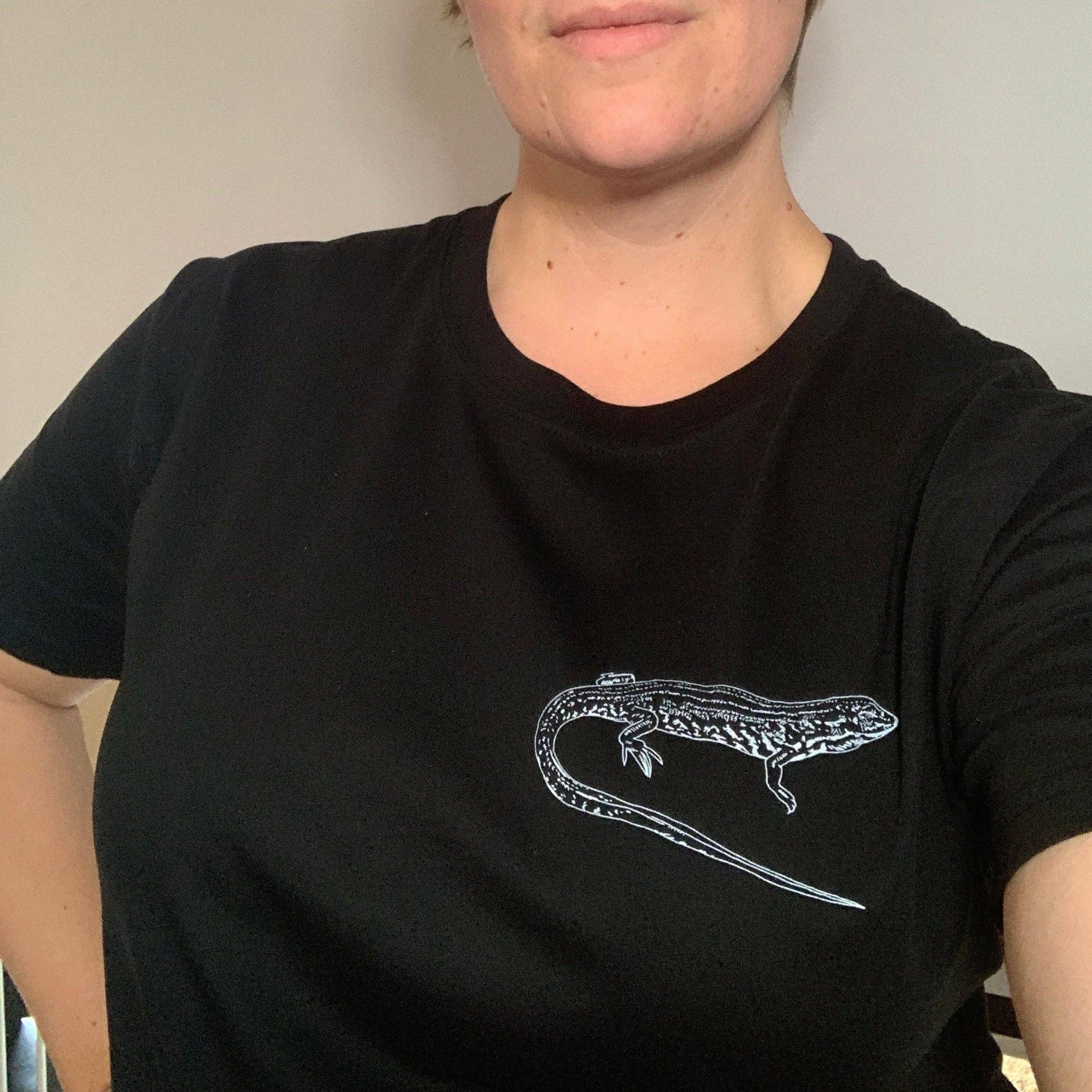 High Tees - Wholesale Screen Printed T-Shirt - Unisex - Blue Mountains Water Skink T shirt8