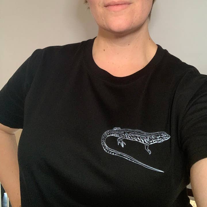 High Tees - Wholesale Screen Printed T-Shirt - Unisex - Blue Mountains Water Skink T shirt8