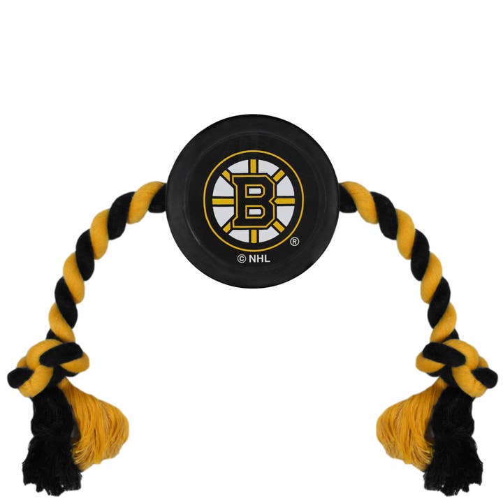 BOSTON BRUINS HOCKEY PUCK TOY for wholesale by Pets First