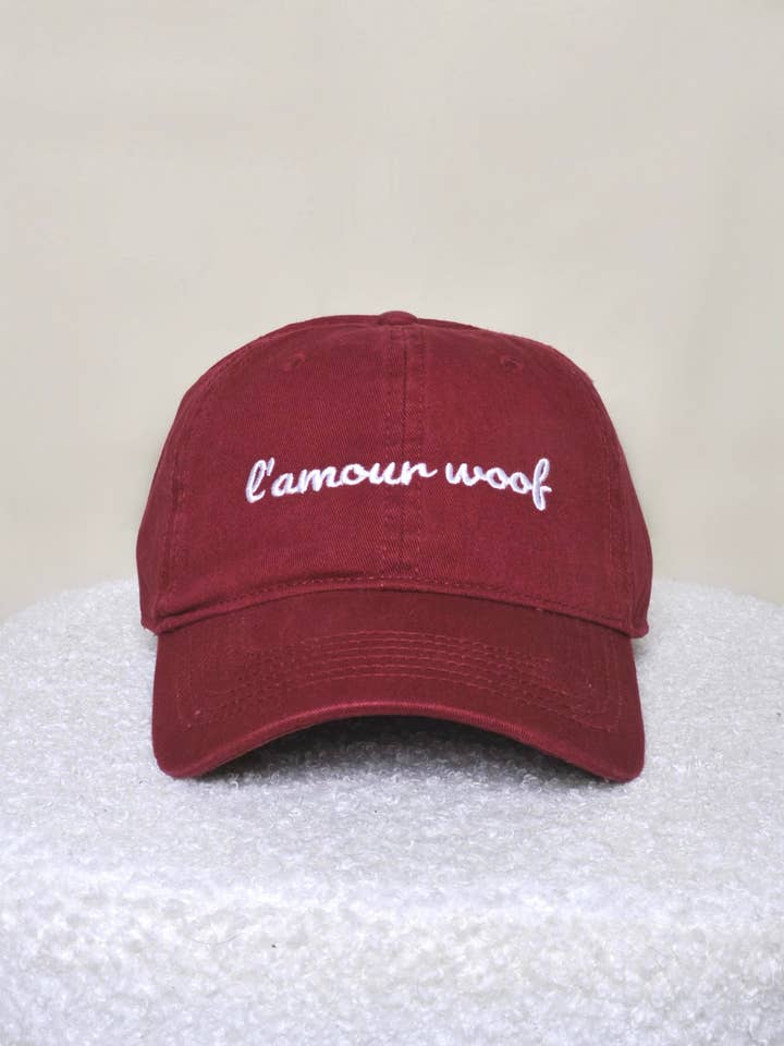 Casquettes personnalisables - Rouge pour la vente par Les Wafou