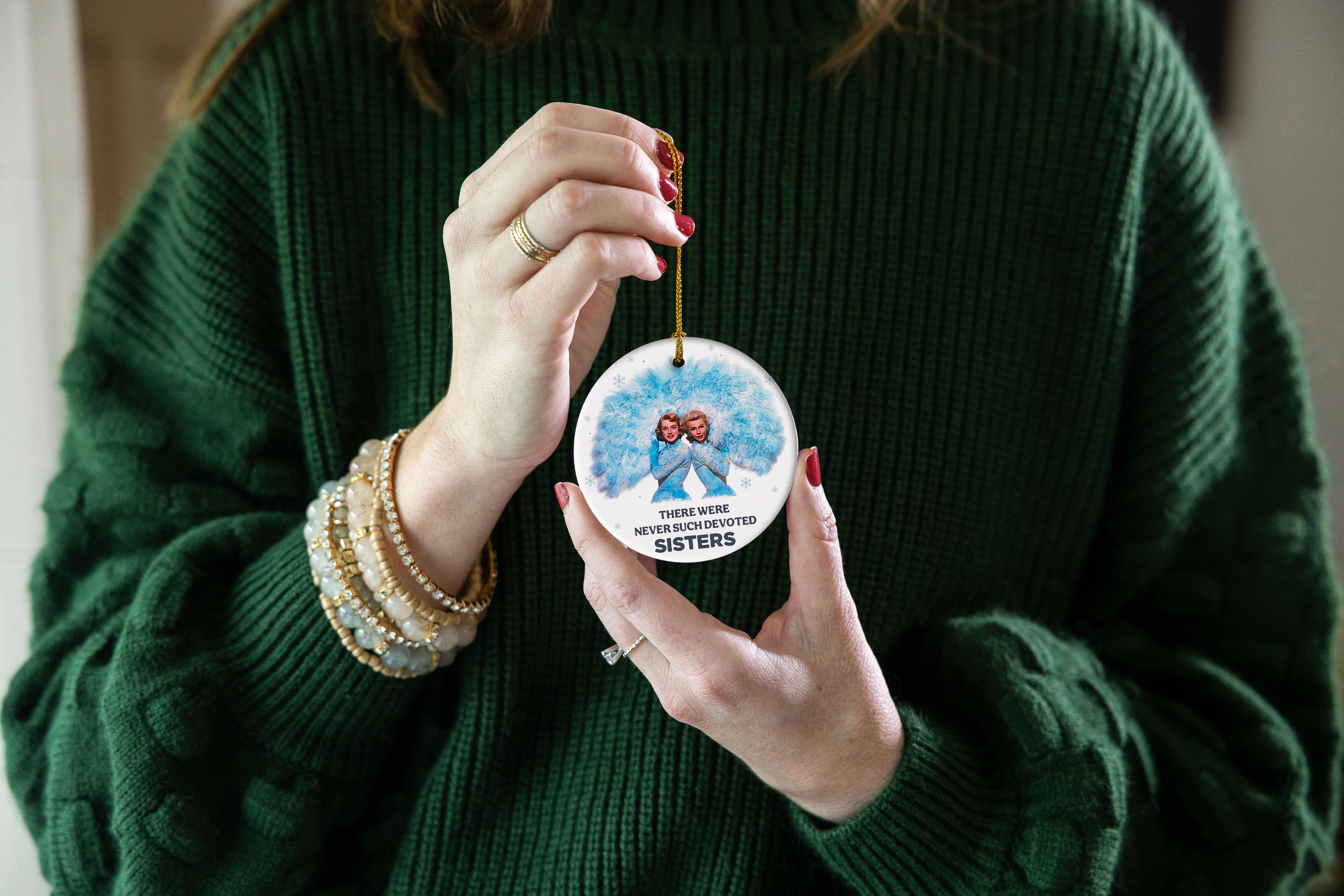 TMLECOM LTD – wholesale Ornament – Haynes Sisters Ornament, Funny Sisters Christmas Ornament4