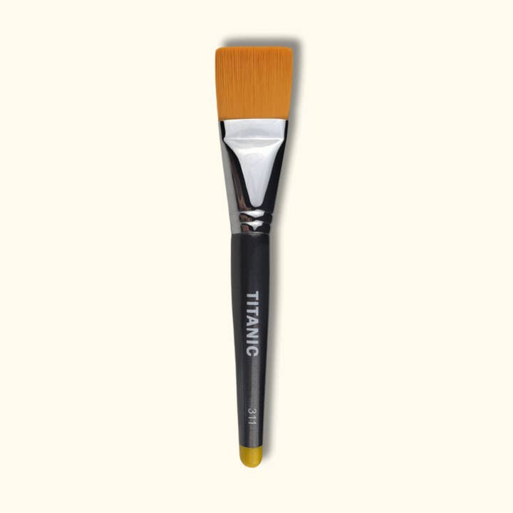 No. 311 - 1½" Square Flat Brush (SFX Collection) for wholesale by Titanic Brush Co.