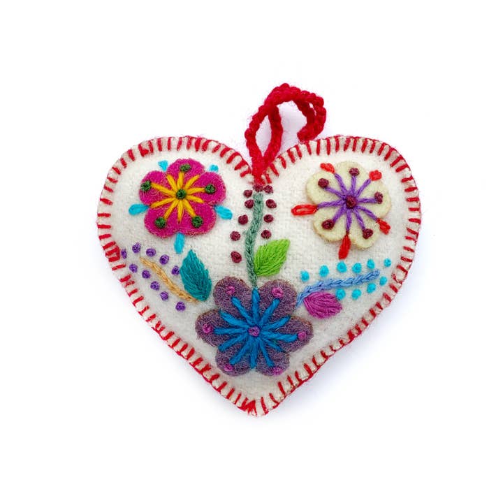 White Hearts, Multicolored, Various Colors for wholesale by Ornaments 4 Orphans