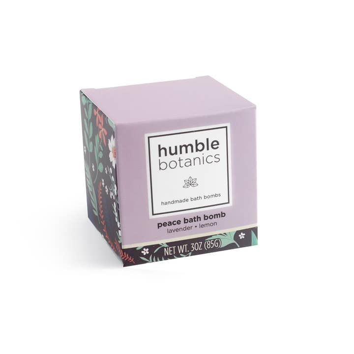 Humble Organics - Wholesale Bath Bomb/Fizz - Peace Bath Bomb Single