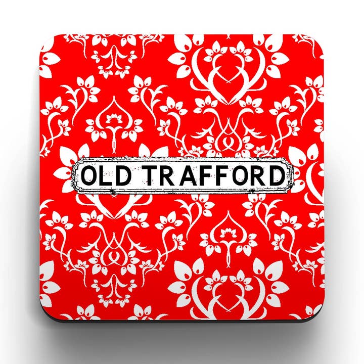 Sous-verres damassés rouges (lot de 4) pour la vente par tinned snail