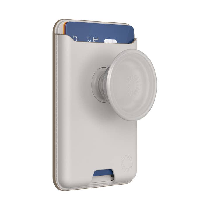 PopSockets MagSafe Softgoods Phone Wallet - Horchata for wholesale by PopSockets