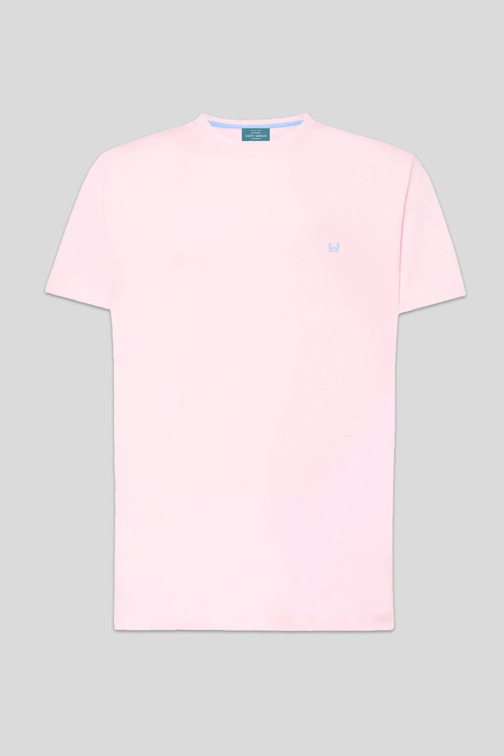 Custi Mikelo: Men's Clothing & Christmas Gifts – Großhandel T-Shirt – Herren – Himmelblaues Basic-T-Shirt8