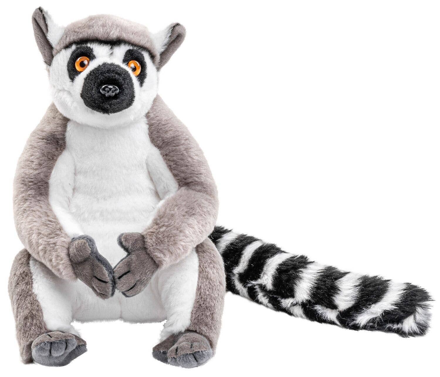 Uni Toys - Wholesale Stuffed/Plush Toy - Kids & Baby - Katta-Lemur (with Velcro) - cuddly/plush toy1