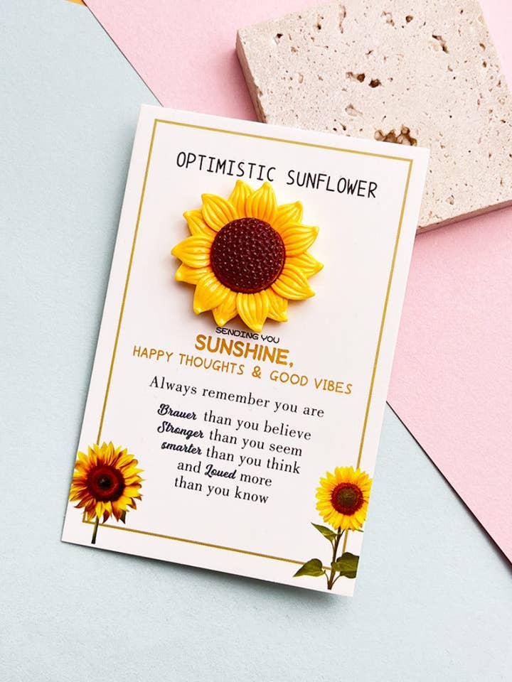 Pocket Hug Sunflower for wholesale by Magia Design