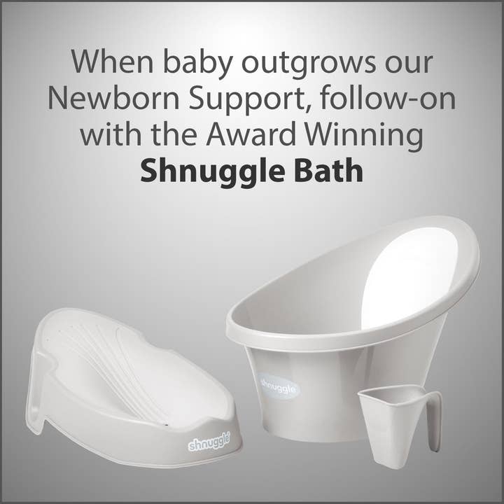 Shnuggle - Wholesale Bath Toy - Baby - Shnuggle Newborn Baby Bath Support | Ergonomic, Non-Slip & Quick-Dry | From 0-6 months14